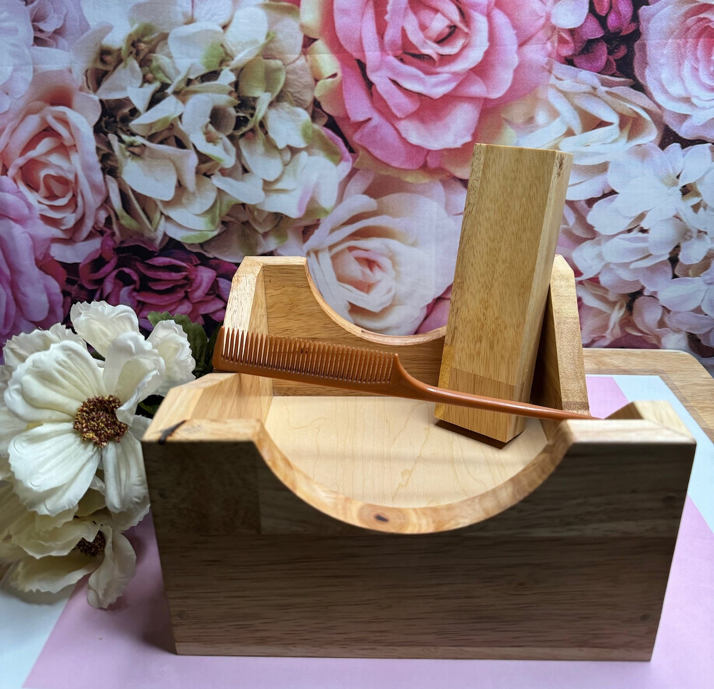 Solid Oak Wig Cradle (Incline)