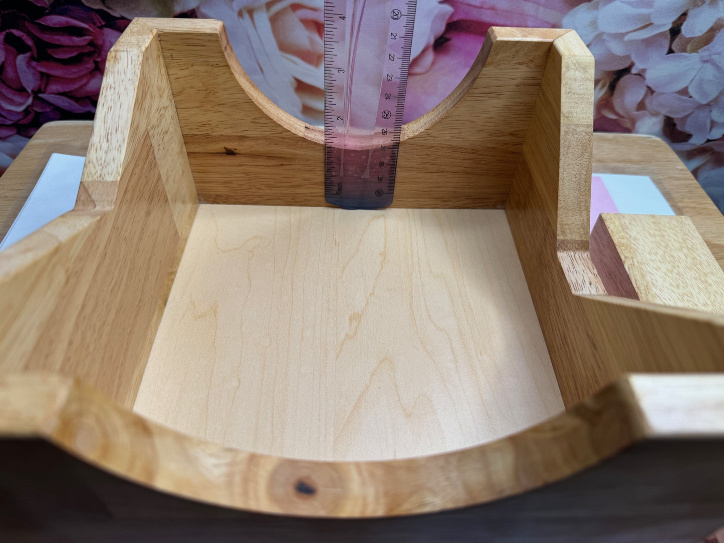 Solid Oak Wig Cradle (Incline)