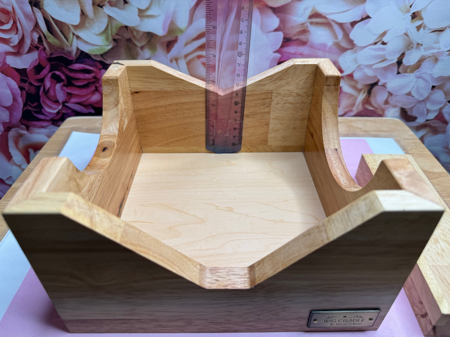 Solid Oak Wig Cradle (Incline)